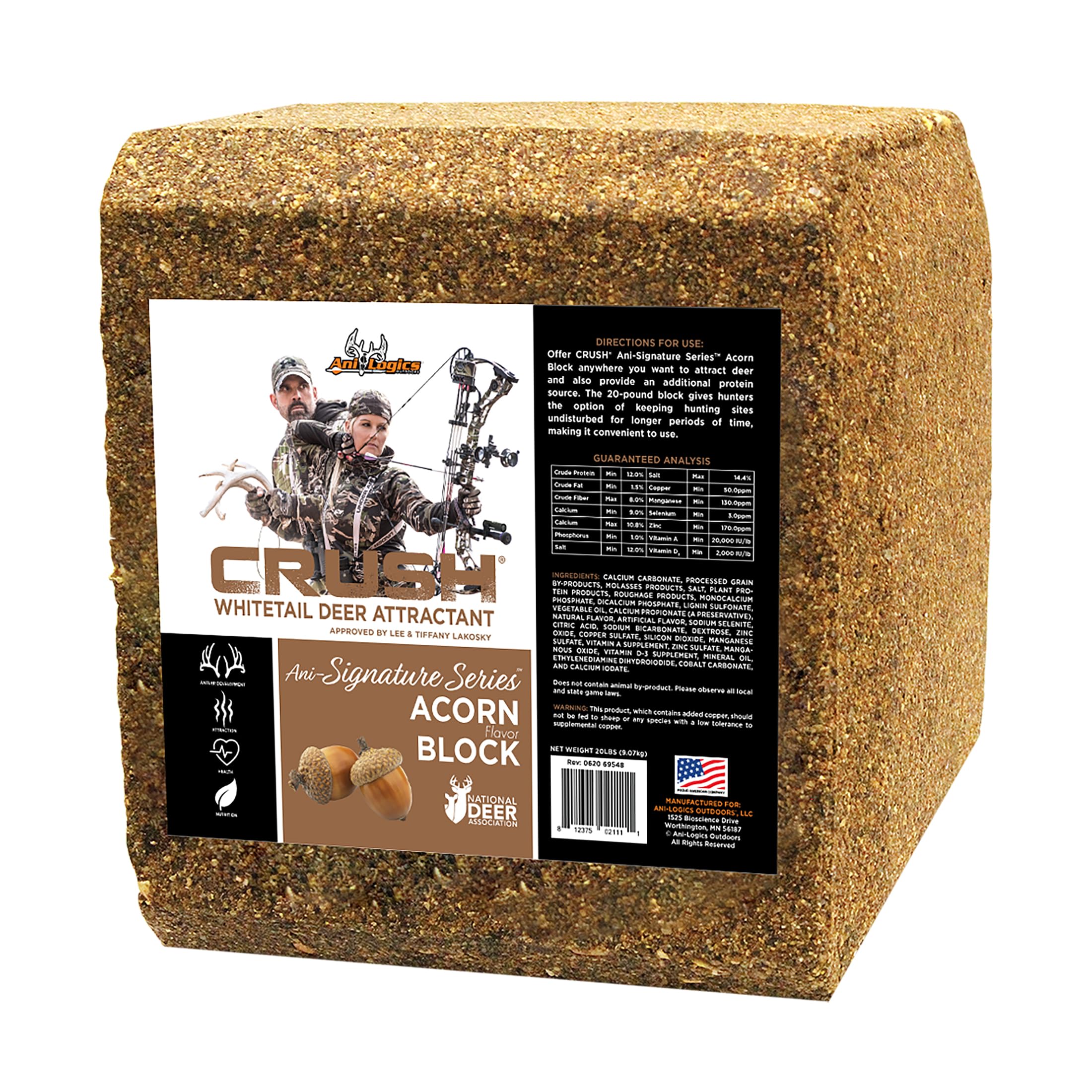 Amazon.com: Ani-Logics Outdoors Crush Acorn Block Attractant